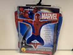 20 X BRAND NEW RUBIES MARVEL SPIDERMAN COSTUMES SIZE XL IN 1 BOX