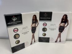 40 X PEACHYPINK ANTI CELLULITE SHAPEWEAR PANTS