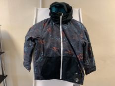 2 X CHILDRENS BRAND NEW BILLABONG ALL DAY BLACK CAVIAR COATS SIZE 10 TOTAL RRP £170.00