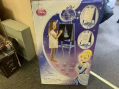 8 X BRAND NEW BOXED DISNEY PRINCESS CINDERELLA LARGE WOODEN EASELS IN 4 BOXES