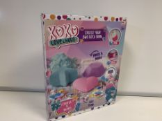 24 X BRAND NEW BOXED XOXO LOVE AND HUGS CREATE YOUR OWN BATH BOMB SETS IN 3 BOXES
