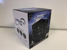 (NO VAT) 12 X BRAND NEW PALADONE RESPONDS TO MUSIC INFINITY CUBE LIGHTS IN 2 BOXES