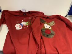 (NO VAT) 18 X BRAND NEW ASSORTED RATIO SIZED CHRISTMAS JUMPERS