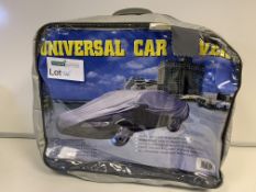 15 X UNIVERSAL CAR COVERS