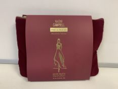 (NO VAT) 12 X BRAND NEW NAOMI CAMPBELL ABSOLUTE VELVET EDT GIFT SETS