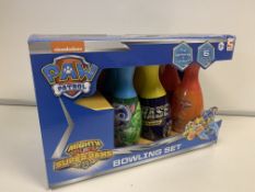 13 X BRAND NEW PAW PATROL BOWLING SETS