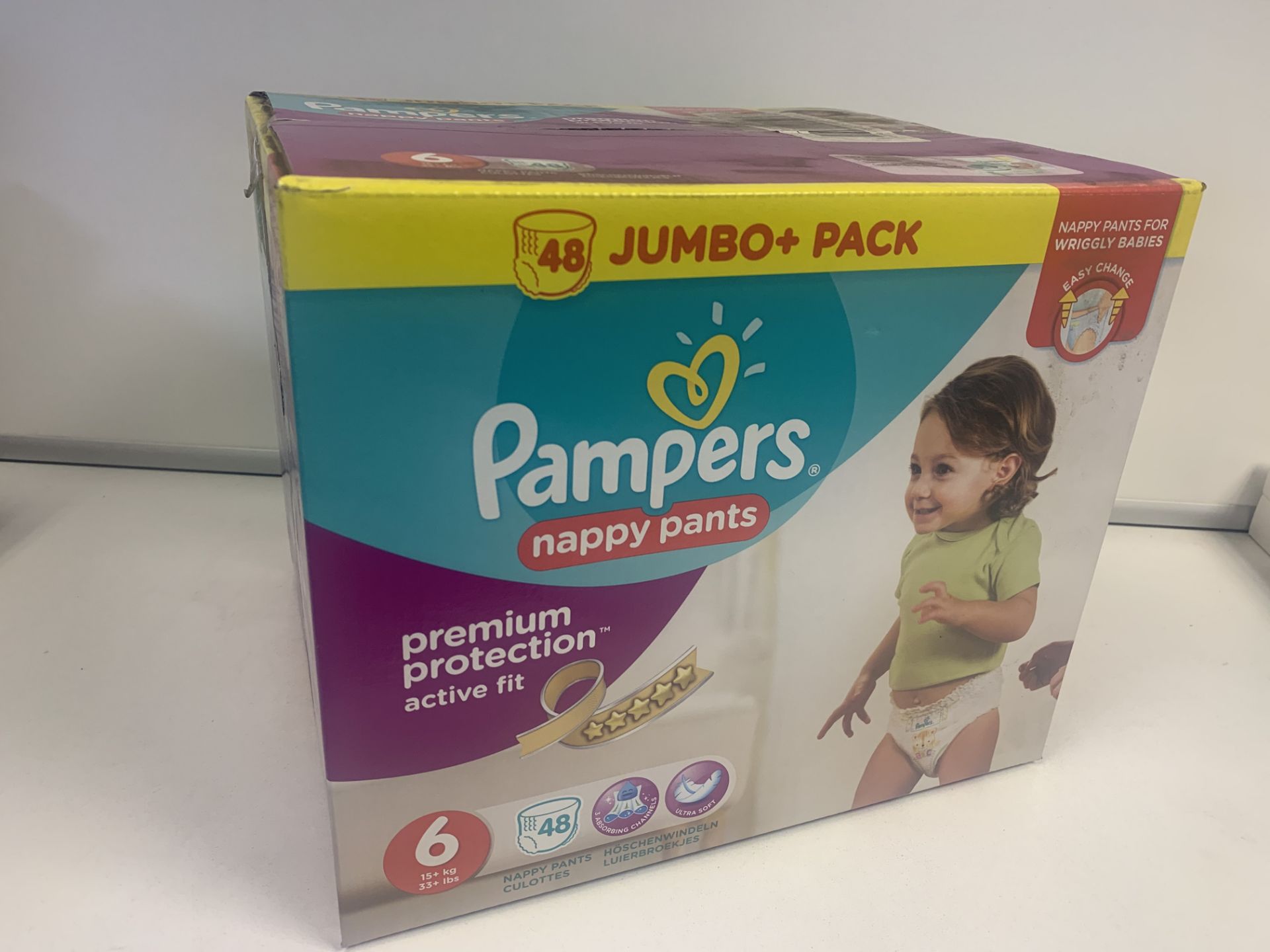 20 X BRAND NEW PAMPERS 48 JUMBO PACK NAPPY PANTS SIZE 6