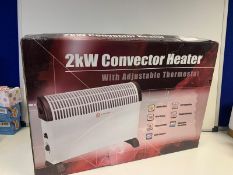 5 X CONVECTOR HEATERS ( PLEASE NOTE ITEMS ARE RETURNS )