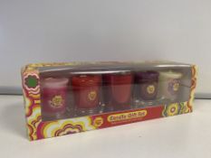 8 X BRAND NEW CHUPA CHUPS CANDLE GIFT SETS IN 1 BOX