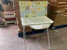 4 X BABY CHANGER AND BATH SETS