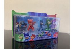 14 X PACKS OF 5 PJ MASKS COLLECTIBLE FIGURES