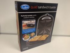 BRAND NEW QUEST QUAD SANDWICH TOASTER