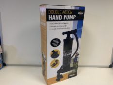 2 X MILESTONE DOUBLE ACTION HAND PUMPS