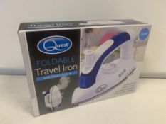 9 X QUEST FOLDABLE TRAVEL IRONS