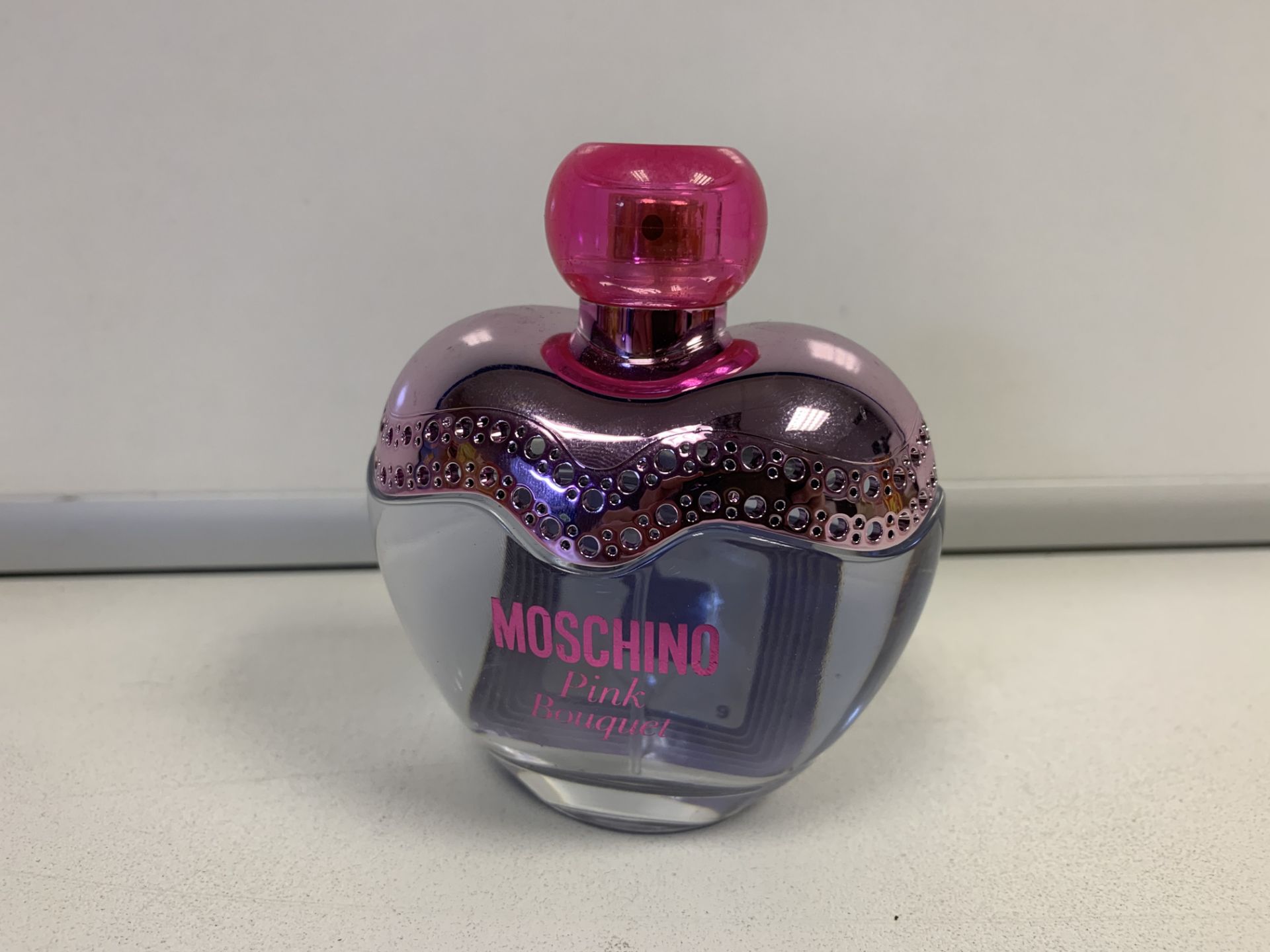 1 X TESTER 90-100% FULL BOTTLE MOSCHINO PINK BOUQUET 100ML