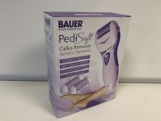 4 X BAUER PROFESSIONAL PEDI SOFT CALLUS REMOVERS