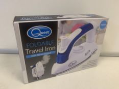 9 X QUEST FOLDABLE TRAVEL IRONS