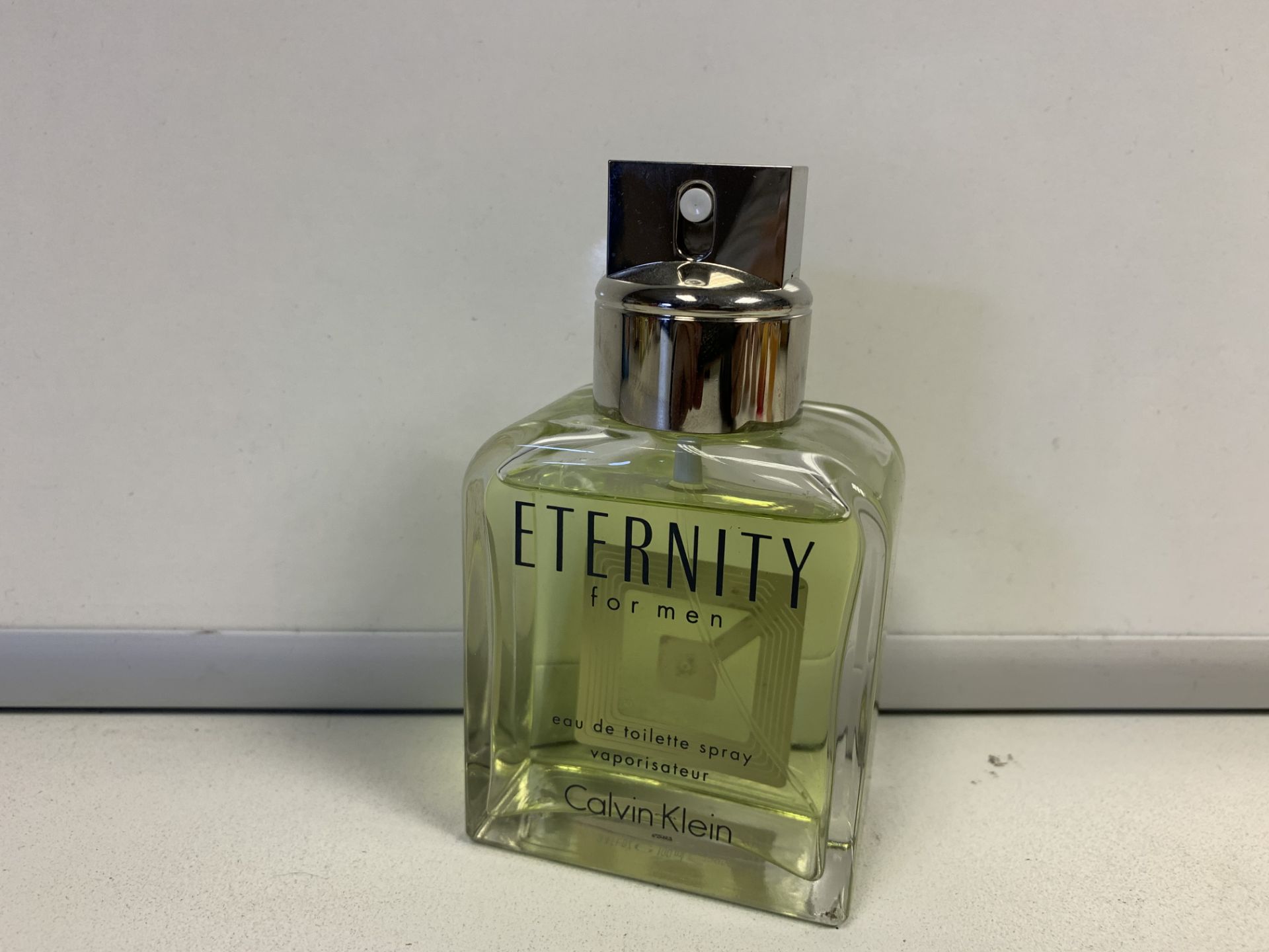 1 X TESTER 90-100% FULL BOTTLE CALVIN KLEIN ETERNITY FOR MEN EDT 100ML