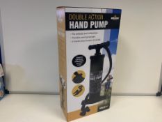 2 X MILESTONE DOUBLE ACTION HAND PUMPS