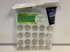 PALLET TO CONTAIN 1,944 x BRAND NEW SEALED IPAD PVC SHELL COVER. RRP £4.99 EACH