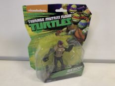 18 X BRAND NEW NICKELODEON TEENAGE MUTANT NINJA TURTLES BEEBOP COLLECTABLE FIGURES IN 3 BOXES