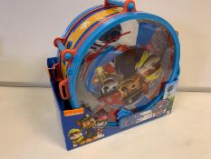24 x BRAND NEW BOXED PAW PATROL DRUM KITS - INCLUDES DRUM & STICKS, FLUTE, CASTANETS, TAMBOURINE,