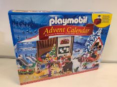 (NO VAT) 6 X BRAND NEW PLAYMOBIL 106 PIECE ADVENT CALENDARS