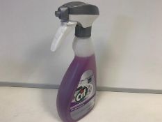 60 x NEW CIF PRO FORMULA PROFESSIONAL 2 IN 1 KITCHEN CLEANER DISENFECTANT