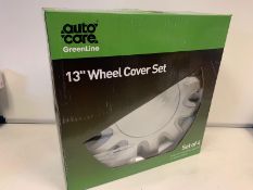 (NO VAT) 32 X BRAND NEW SET OF 4 AUTOCARE WHEEL COVER SETS