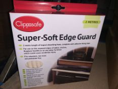 12 X BRAND NEW CLIPPERSAFE SUPER SOFT EDGE GUARDS IN 2 BOXES