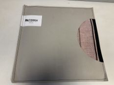 17 X BRAND NEW DATERRA PURE LINEN SET OF 4 NAPKINS NILE RED INK RRP £25