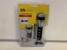 20 X BRAND NEW GS QUALITY PRODUCTS 2 PIECE FLASH LIGHT SETS