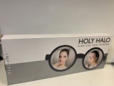 12 X BRAND NEW HOLY HALO FISH EYE DUO MIRRORS IN 2 BOXES