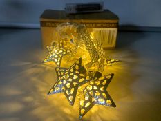 50 x SETS OF BRAND NEW ANDREW JAMES BATTERY POWERED STAR LIGHTS