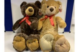 12 x NEW 100CM TELLITOY GIANT BEARS IN ASSORTED COLOURS