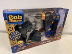 16 X BRAND NEW BOB THE BUILDER 3 IN 1 TOOL SETS