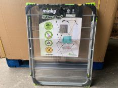 (NO VAT) 4 X BRAND NEW MINKY HOMECARE 3 TIER PLUS 21M AIRERS