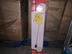 7 X BRAND NEW WOODEN HOBBY HORSES