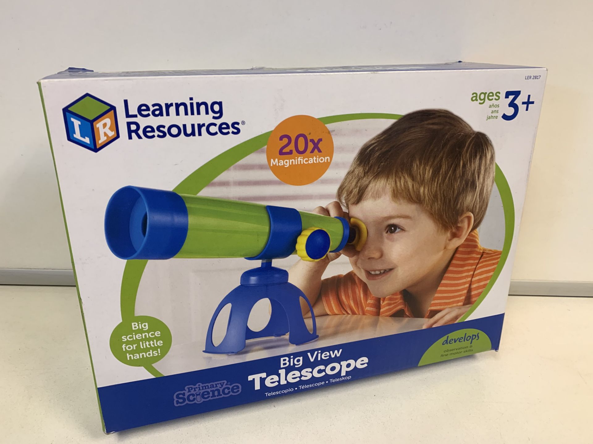 5 x BRAND NEW LEARNING RESOURCES BIG VIEW TELESCOPE