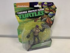 24 X BRAND NEW NICKELODEON TEENAGE MUTANT NINJA TURTLES BEEBOP COLLECTABLE FIGURES IN 4 BOXES