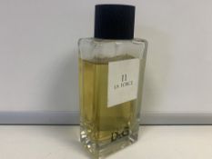 1 X TESTER 70-90% FULL BOTTLE D AND G LA FORCE EDT 100ML