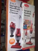 BRAND NEW QUEST 2 IN 1 UPRIGHT AND HANDHELD VACUUM CLEANERS
