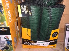 9 X BRAND NEW MILESTONE 2 X 3 METRE GROUND SHEETS FOR FISHING, CAMPING FESTIVALS ETC