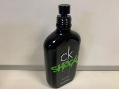 TESTER 90-100% FULL BOTTLE CK ONE SHOCK FOR HIM EDT 200ML