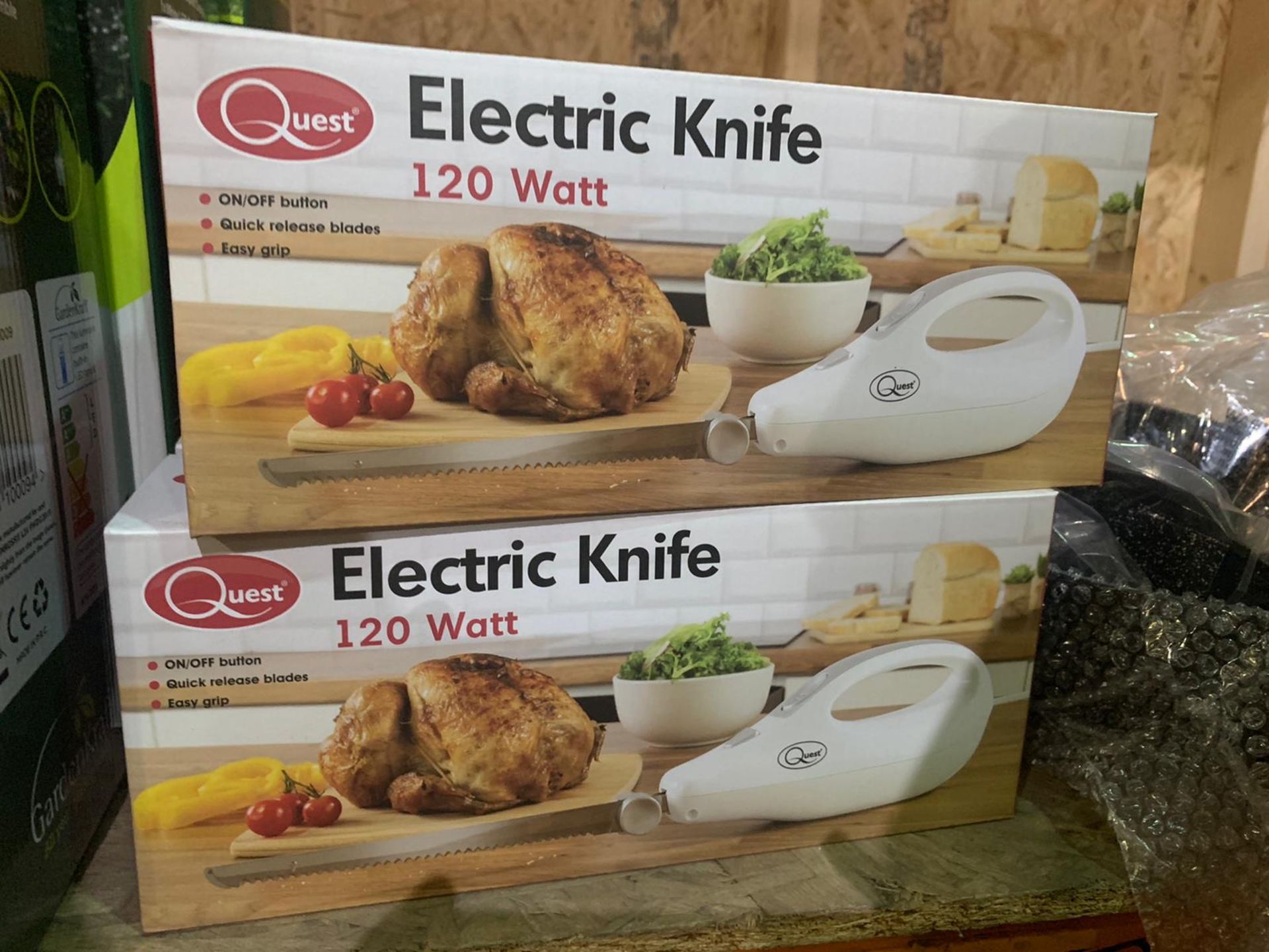 BRAND NEW QUEST 120W ELECTRIC KNIFE