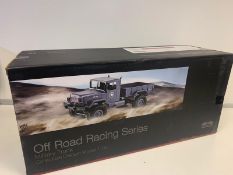 BRAND NEW 4 WHEEL DRIVE OFF ROAD RACING SERIES MILITARY TRUCK COLLECTIBLE DIECAST MODEL