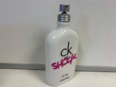 TESTER 90-100% FULL BOTTLE CK ONE SHOCK FOR HER EDT 200ML