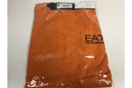 (NO VAT) EMPORIO ARMANI TRAIN 7 LINES T SHIRT SIZE SMALL