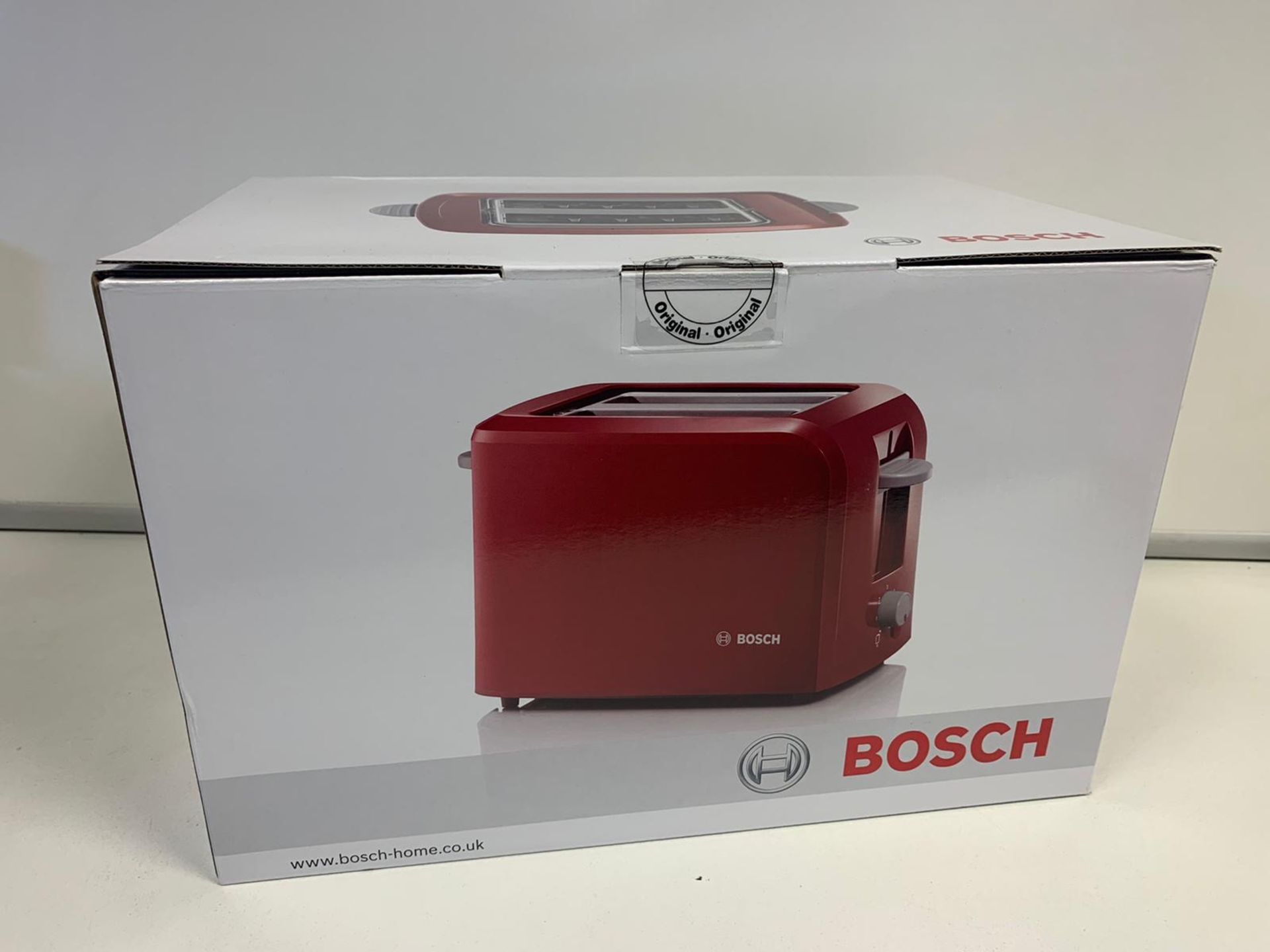 BRAND NEW BOXED BOSCH TAT2A014GB 2 SLICE TOASTER