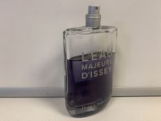 1 X TESTER 70-90% FULL BOTTLE ISSEY MIYAKE L'EAU MAJEURE D'ISSEY EDT 100ML